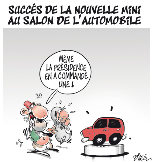 Succés de la nouvelle mini au salon de l&rsquo;automobile