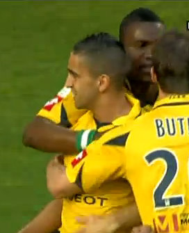 But de Boudebouz contre Brest 02 04 2011
