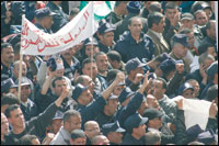 Constantine: Les retraités dans la rue