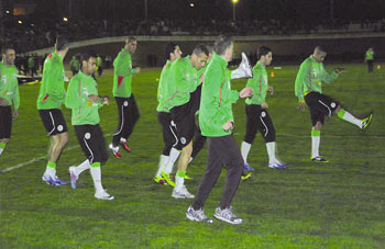 EN : le stage aura lieu à Costa Blanca