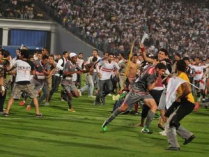 Envahissement du terrain du Caire : Zamalek Club africain