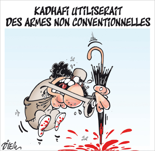 Kadhafi utiliserait des armes non conventionnelles