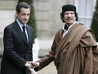 La France affolée par la crise interne,El Gueddafi sauvera-t-il Sarkozy?