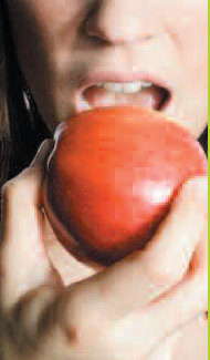 La pomme est un bon coupe-faim