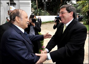 Le président Bouteflika reçoit l&rsquo;envoyé spécial cubain