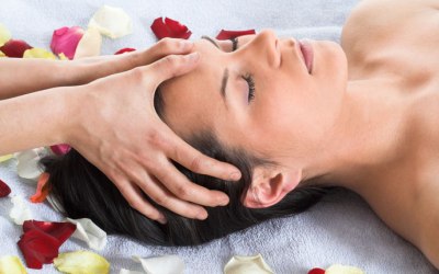 Masque relaxant pour un visage fatigué