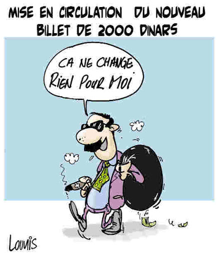 Mise en circulation du nouveau billet de 2000 Dinars