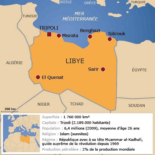 Un appel des chefs de tribus pour une Libye sans Kadhafi
