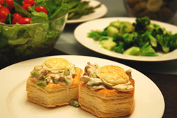Vol-au-vent au poulet