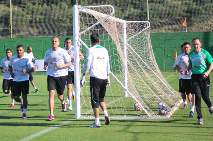 1er galop pour les Verts