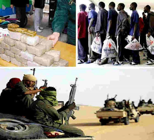 Armes, cannabis, immigration et terrorisme,Des frontières algériennes explosives