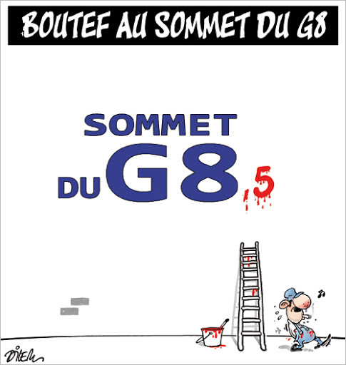 Boutef au sommet du G8