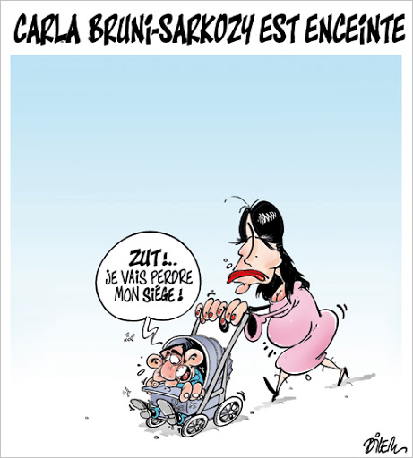 Carla Bruni-Sarkozy est enceinte