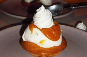 Cupcake glacé à la banane