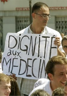 Grève illimitée des médecins généralistes et spécialistes à partir du 16 mai