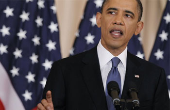 La démocratie etant devenue une revendication intrinsèque du Monde arabe,Obama revoit sa copie