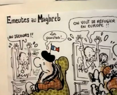 la rencontre des caricaturistes Ali Dilem et Plantu à Alger