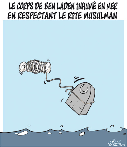 Le corps de Ben Laden inhumé en mer en respectant le Rite musulman
