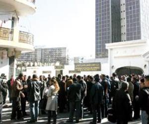 Les journalistes algériens en sit-in à Alger pour réclamer l&rsquo;amélioration de leur situation socioprofessionnelle