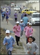 Plus de 1400 Palestiniens au 1er marathon de Ghaza