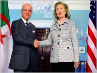 Relations algéro-américaines,Hillary Clinton annoncée avant la fin 2011 en Algérie