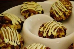 Sablés fourrés au beurre de cacahuètes