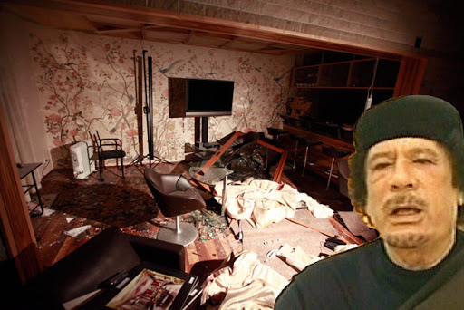 Un de ses fils et trois petits-enfants tués,Kaddafi échappe à un attentat