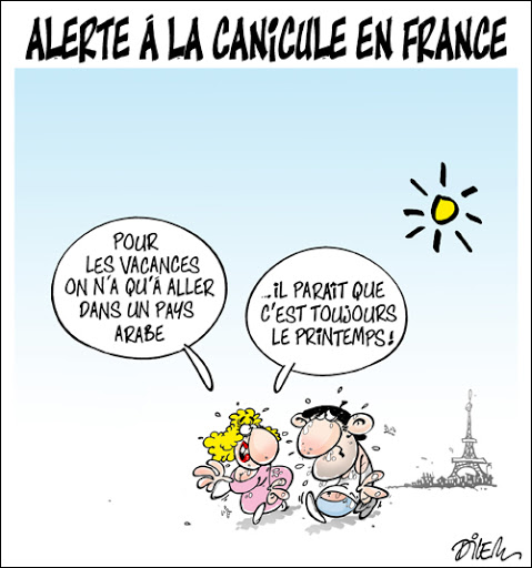 Alerte à la canicule en France