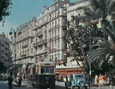 Algérie, la ville d&rsquo;Alger en couleur véritable en 1938