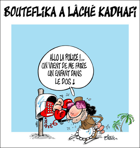 Bouteflika a lâché Kadhafi