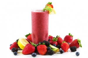 Jus de fruits au yaourt