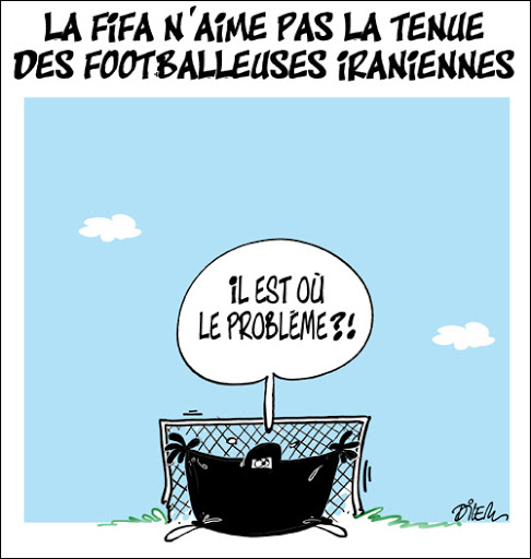La FIFA n&rsquo;aime pas la tenue des footballeuses Iraniennes !