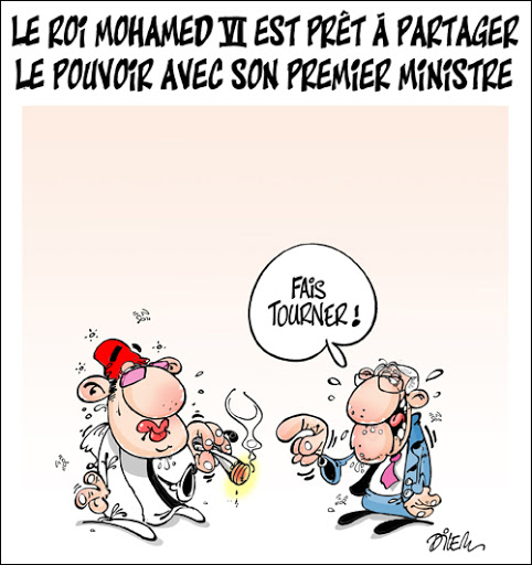 Le roi Mohamed  VI est prêt à partager le pouvoir avec son premier ministre
