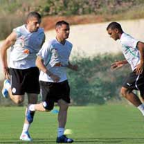 L’Equipe nationale depuis hier à Marrakech