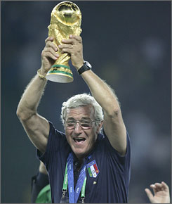Marcello Lippi, futur entraineur de l’équipe nationale de football ?
