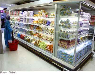 Produits alimentaires,Les importations ont doublé en 2011