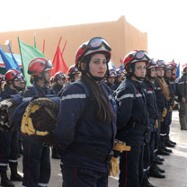 Protection civile : Le nombre des agents de la Protection civile atteindra 70.000 à l&rsquo;horizon 2014