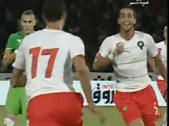 Résumé et buts Maroc 4- Algérie 0