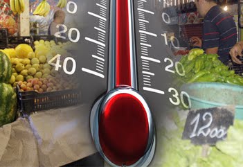 A l&rsquo;approche de Ramadhan,Le mercure grimpe, les prix des fruits et légumes aussi