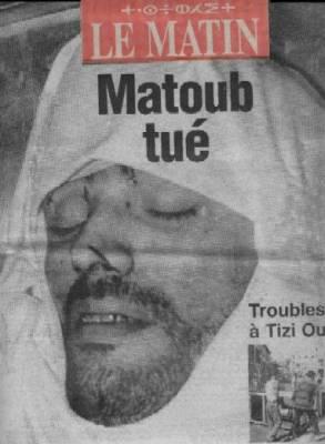 Affaire de l’assassinat de Matoub Lounès,Peine capitale requise contre deux accusés