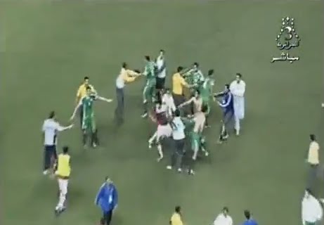 Algérie – Egypte coupe du monde militaire bagarre générale