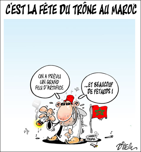 C&rsquo;est la fête du trône au Maroc