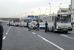 Le dispositif de tous les embouteillages,Les barrages routiers étouffent la capitale