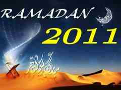 Le Ramadhan 1432 (2011) débute ce lundi 1er aout en Algérie et en France