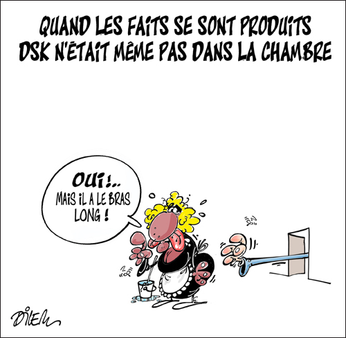 Quand les faits se sont produits DSK n&rsquo;était même pas dans la chambre