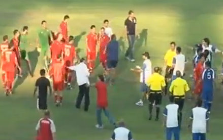 Un match dégénère entre le Koweït et le Liban