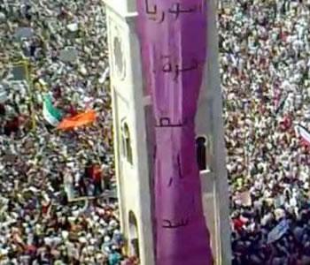 Un million de manifestants contre le régime en Syrie