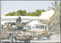 Bataille de Tripoli,Par qui elle est menée