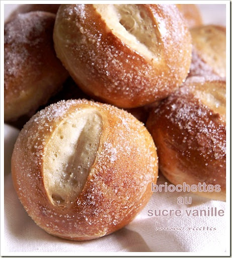 Brioche au sucre vanille