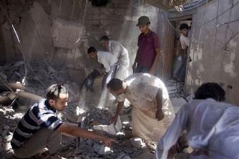 Des centaines de civils Libyens massacrés par les bombardements,«l&rsquo;Otan nous a tués»